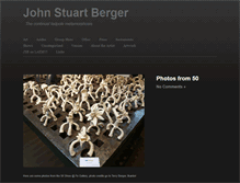 Tablet Screenshot of johnstuartberger.com